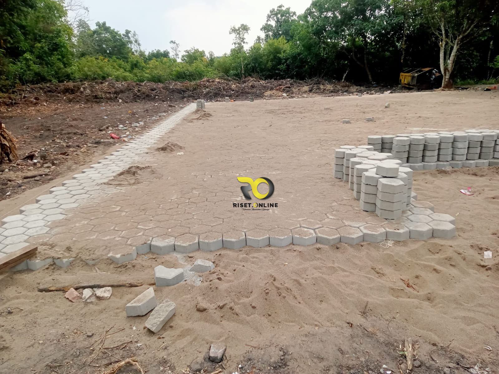 Diduga Asal-Asalan, Proyek Paving Block Puskesmas Air Itam Rp199 Juta Diminta Diusut APH