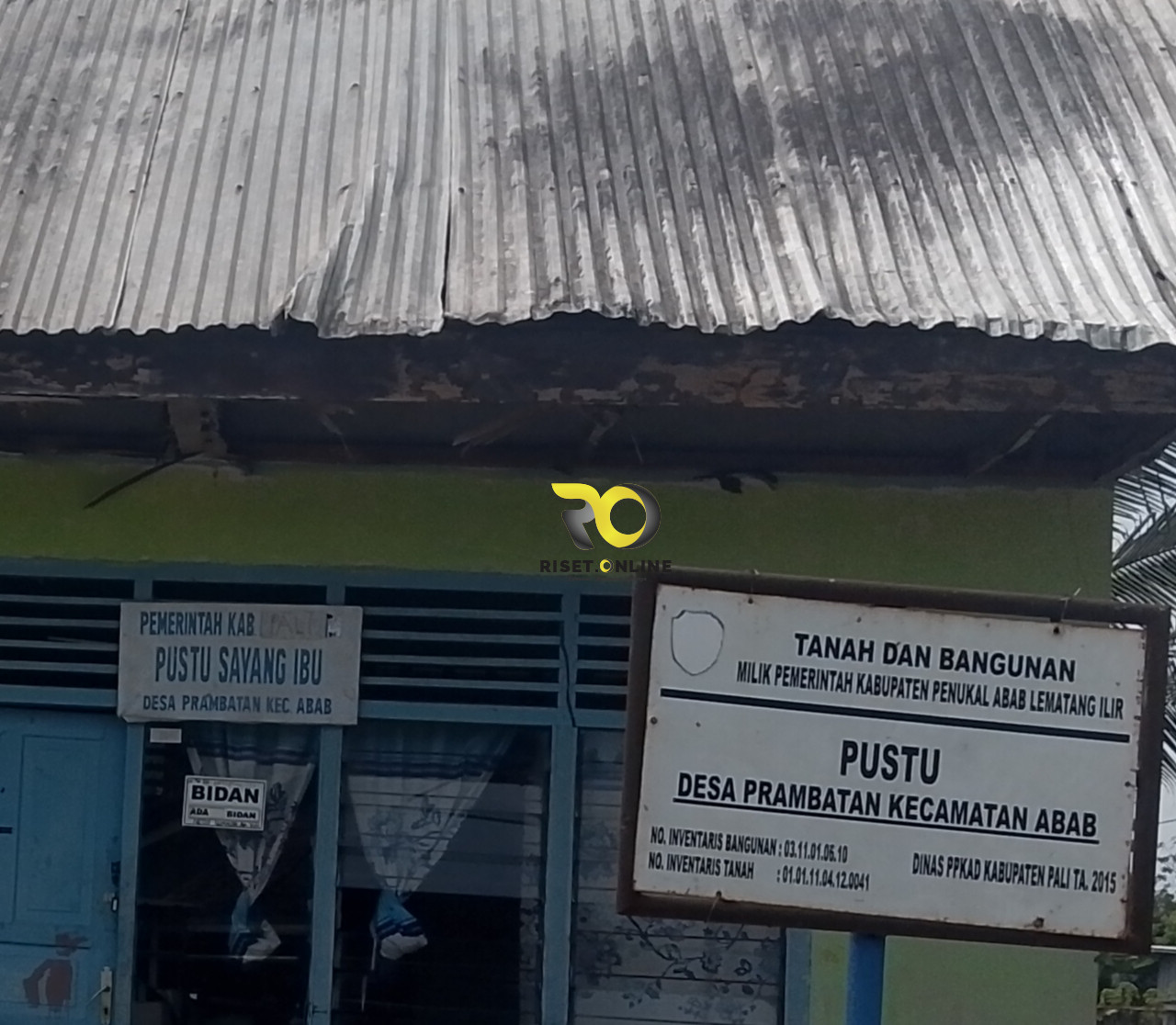 Di Duga Rusak Parah dan Mengancam Jiwa, Warga Prambatan Desak Pemkab PALI Perbaiki Pustu