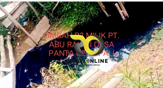 Di Duga Limbah B3 Terus Di Perbincangankan PT. Aburahmi Desa Panta Desa