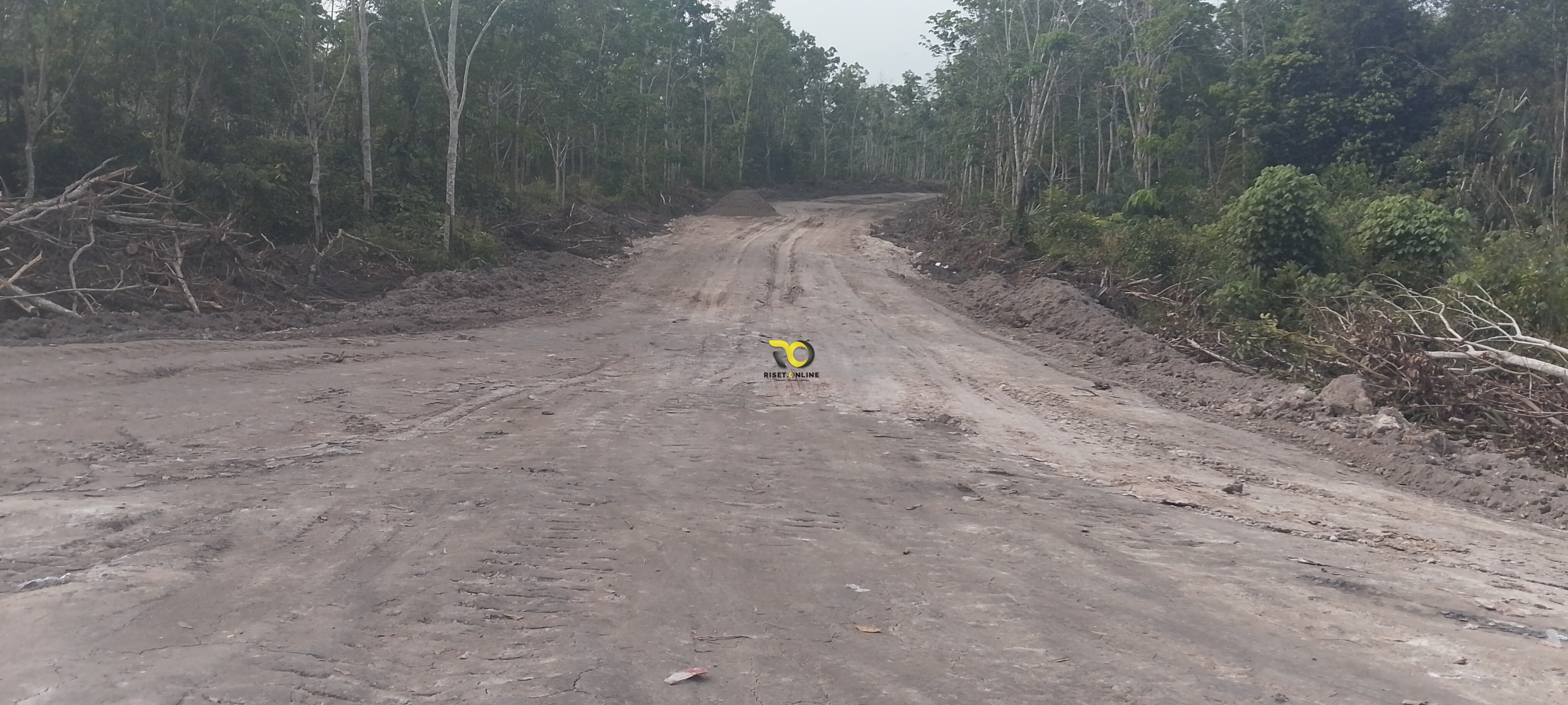 Di Duga Pembukaan Jalan Baru Lokasi Pengeboran Migas Betung selatan Di Pertanyakan