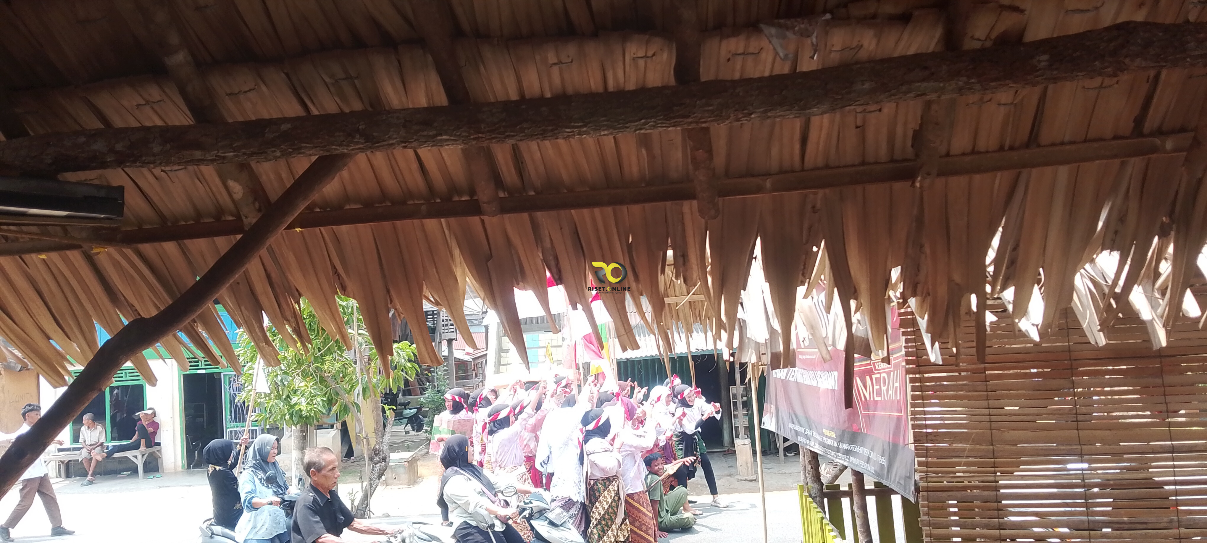 Perayaan Karnaval HUT ke-81 RI di Desa Betung Raya, Kecamatan Abab, Kabupaten Penukal Abab Lematang 